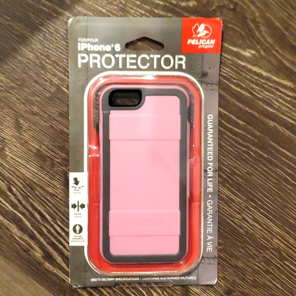 💕 PELICAN iPhone 6 Protector Case - Brand New Pink